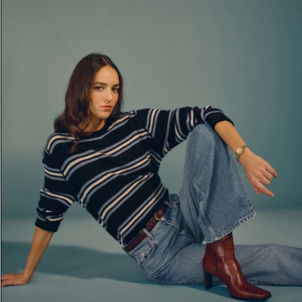 Blue Boot Cut Jeans